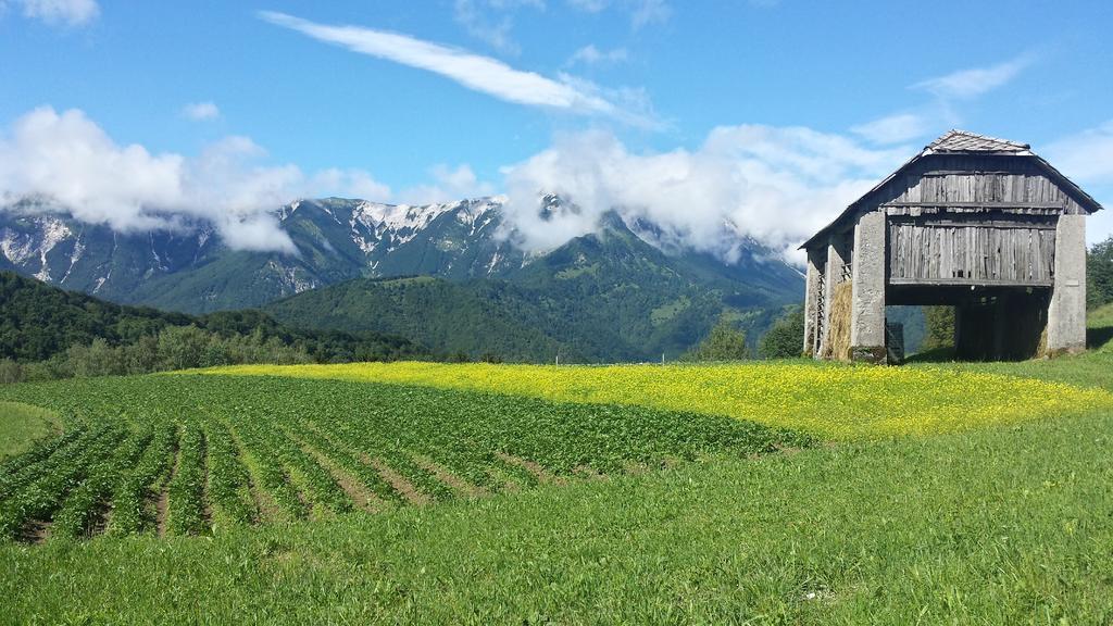 Apartmaji Pr-Gujlu Sela Nad Podmelcem 5220 Tolmin Podmelec Dış mekan fotoğraf