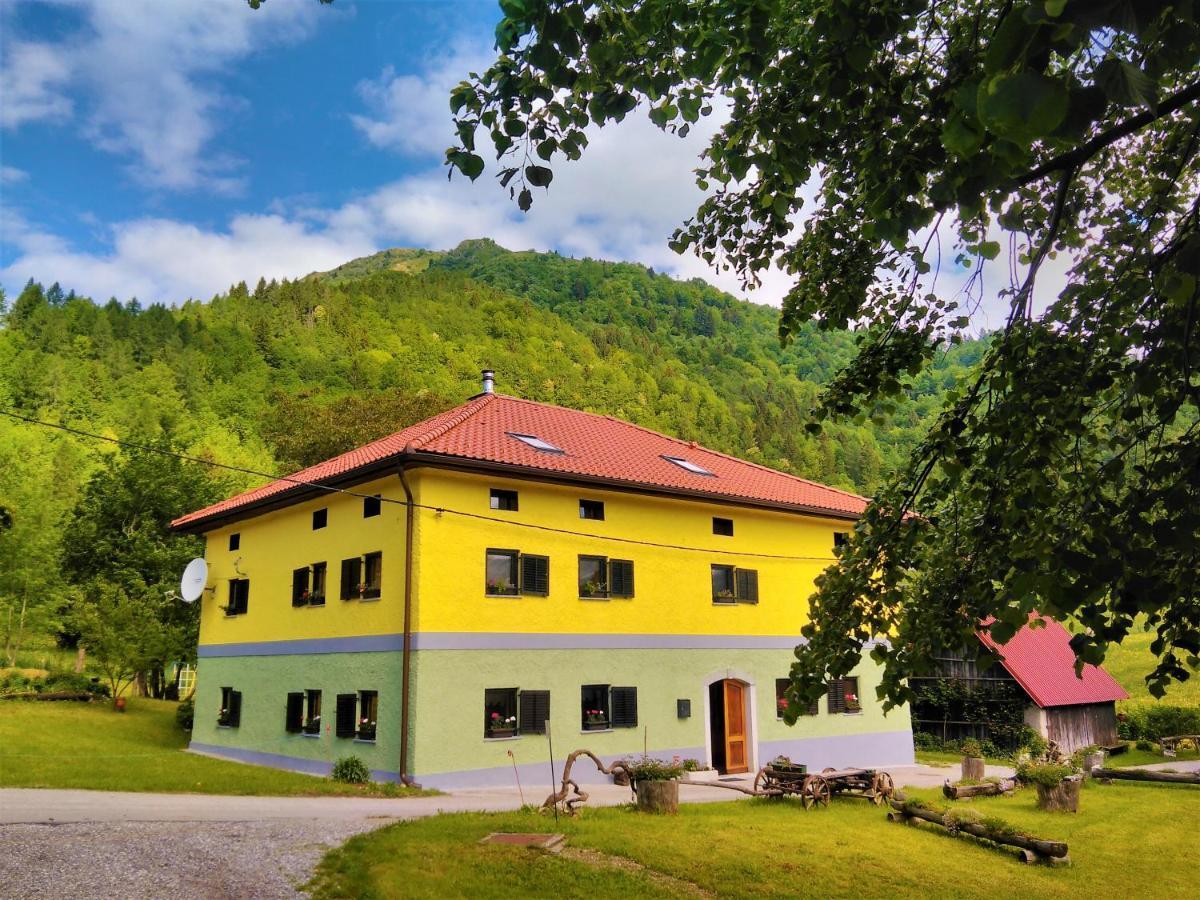 Apartmaji Pr-Gujlu Sela Nad Podmelcem 5220 Tolmin Podmelec Dış mekan fotoğraf