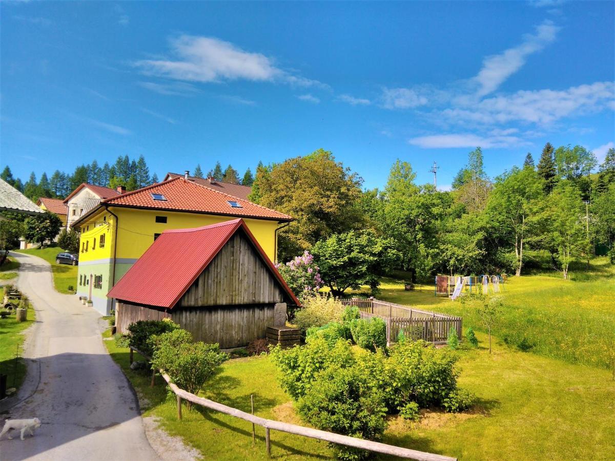 Apartmaji Pr-Gujlu Sela Nad Podmelcem 5220 Tolmin Podmelec Dış mekan fotoğraf