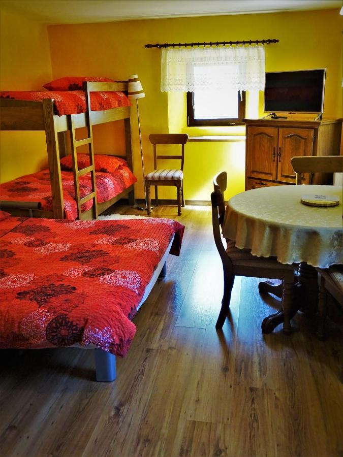 Apartmaji Pr-Gujlu Sela Nad Podmelcem 5220 Tolmin Podmelec Dış mekan fotoğraf
